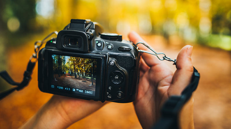 Photo prise avec un appareil photo numérique